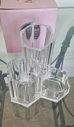 Clear acrylic make - clear, make-up