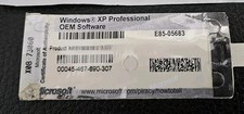 Microsoft  Windows XP Professional  32 Bit , Product Key / COA Sticker Rare !!