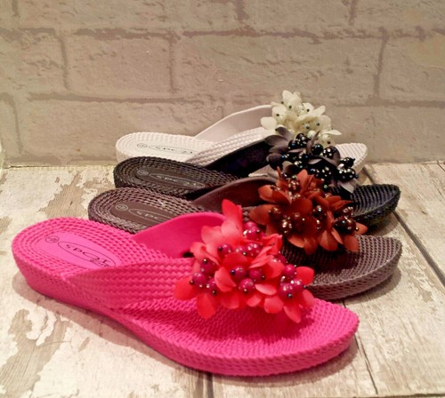 Ladies flat toe - toe, jelly