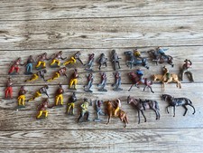Vintage Lead Cowboys And Indians Bundle X 17 Plus.  Britain’s Etc P11
