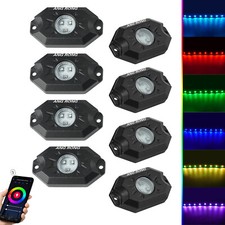 8x 9W RGB LED Car Underbody