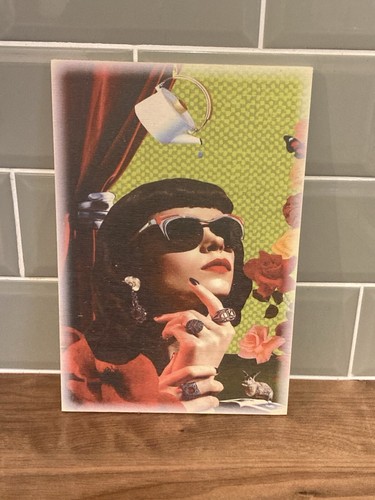 Funky wooden wall art