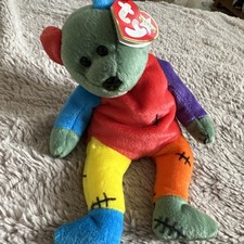 * Ty Beanie Babies- *VERY RARE* FRANKENTEDDY BUDDY  TY041 2001