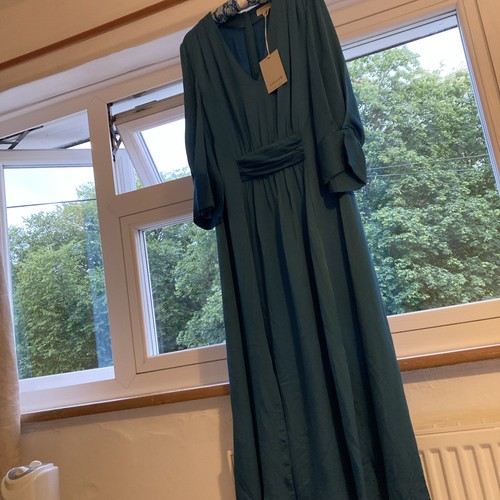 Jigsaw blue hammered satin - ,