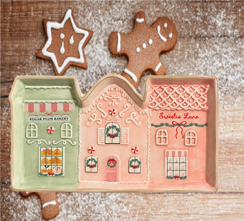Christmas gingerbread village - christmas,