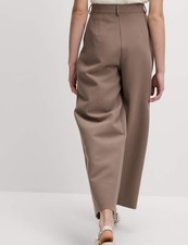 Marks & Spencer Womens Brown Loose Fit Women Trousers - M&S