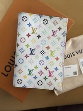Louis Vuitton x Takashi Murakami monogram multicolour passport cover BRAND NEW