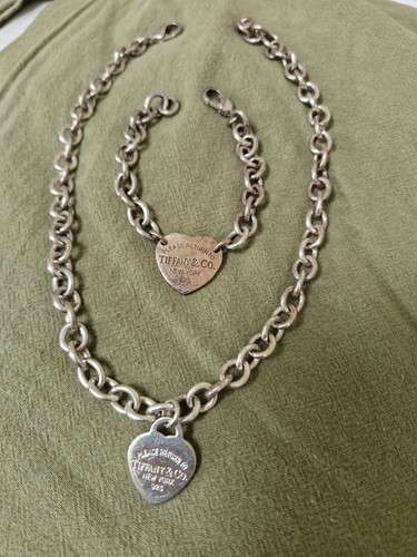 Tiffany silver heart tag - tiffany,