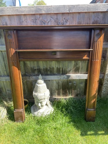 Antique vintage fire surround - antique,