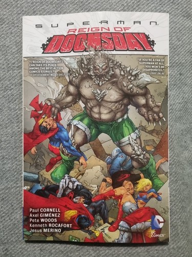 Superman reign doomsday - of, dc