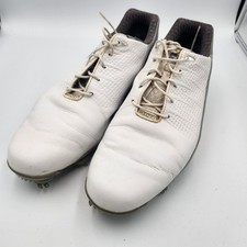 FootJoy DNA 2.0 Golf Shoes White/Platinum Mens Size 11.5 #53383