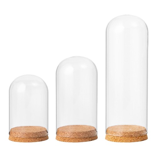Glass display cloche - display, diy