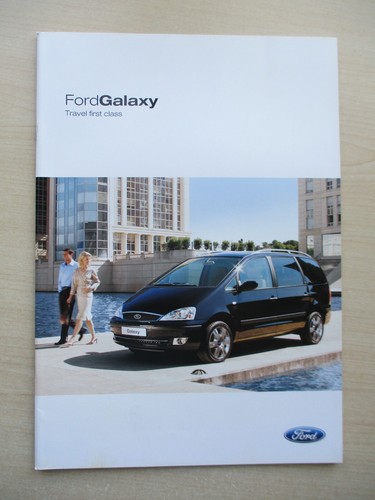 Ford galaxy sales - uk, brochure