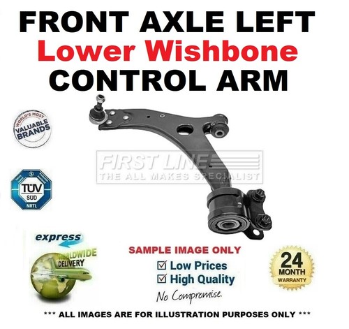 Front left control arm for - front,