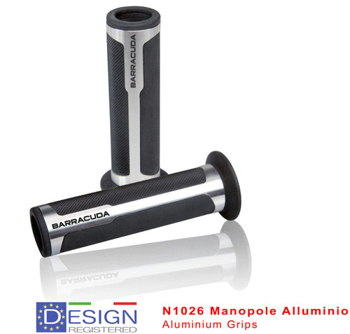 Barracuda knobs race silver - barracuda,