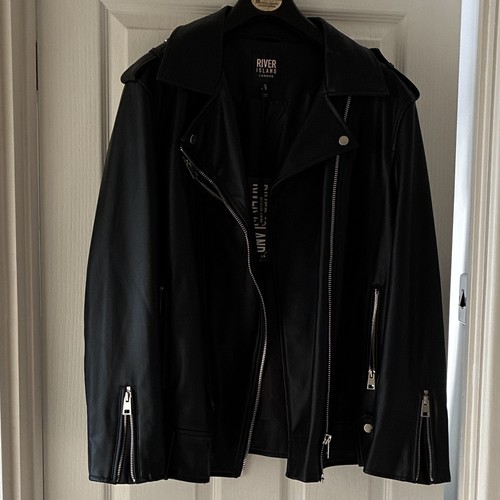 River island black faux - island,