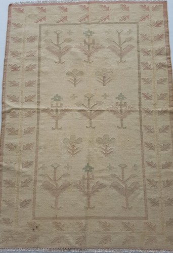 Vintage handmade swedish kilim - handmade,