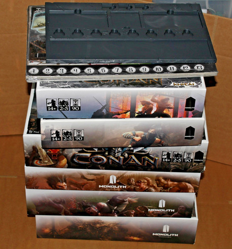 Conan board game - board,
