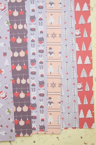 Christmas eve mix - card, stock