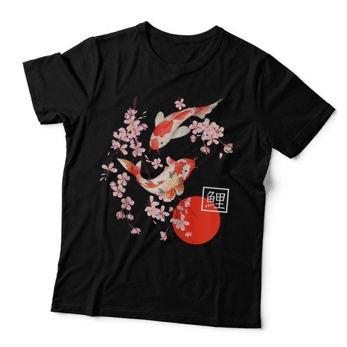Cherry blossom koi carp - blossom,