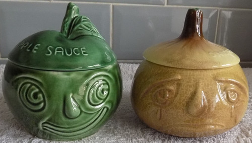 Sylvac onion apple face set - apple,