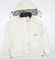 Roxy Women Ivory Ski Jacket