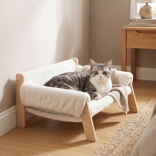 Raisedlarge pet bed - pet,