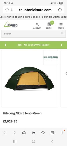 Hilleberg allak man - hilleberg, with