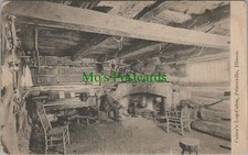 America Postcard - Cutter's Log-Cabin, Princeville, Illinois   RS25207  
