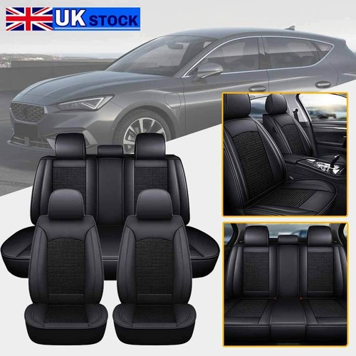Dark black seat - black, pu