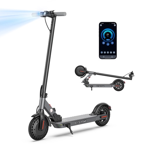 Folding scooter with - e,