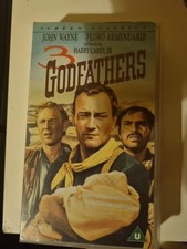 Vintage VHS 3 Godfathers John