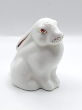 Coalport Children's Collection Bone China White Rabbit. Brown Detail. 1975-1982.