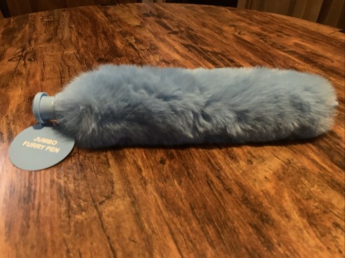 Jumbo bule furry pen - bule,