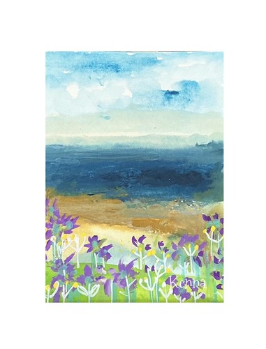 Aceo kenna watercolour - aceo, by