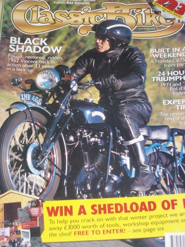 Classic bike vincent - 12/03,