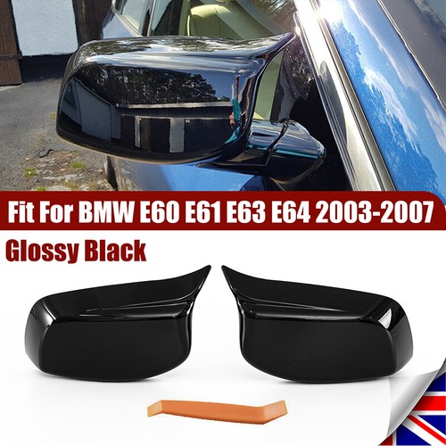 Gloss black rear wing mirror - gloss,