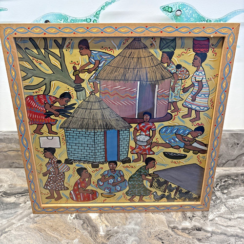 Ck297 colourful african - ,