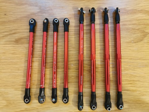 Traxxas red aluminium genuine - aluminium,