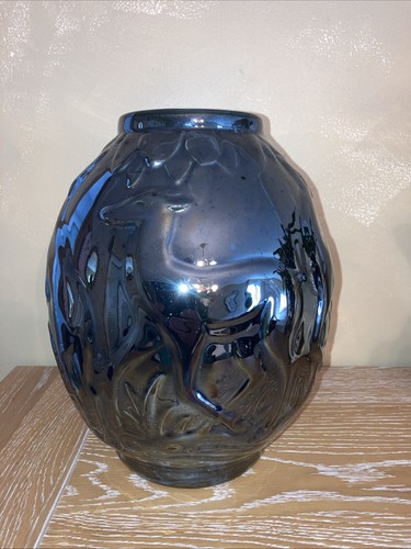 Rare ceramic boch freres vase - ceramic,