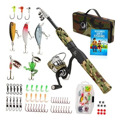 Kid fishing pole - pole, kit