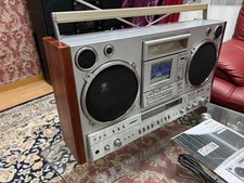 National RX-7200 Radio Cassette Player Tested and working Rare Good