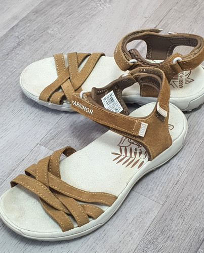 Karrimor leather tan sandals - karrimor,