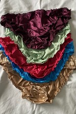 Silky Satin Knickers Ladies Underwear