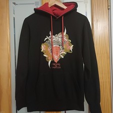 Sale Crooks & Castles Medusa Mens Sweatshirt Hooded Medium Hip Hop Street Wear  