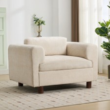 Modern Upholstered Barrel Tub