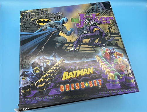 Batman chess set - set, noble