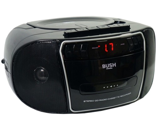 Bush radio cassette boombox - cd,
