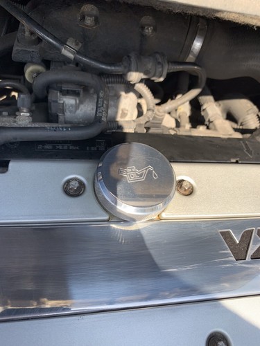Polished oil cap cover - oil, any