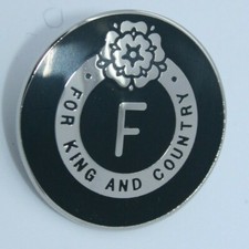 BUF BRITISH UNION FASCISTS RELATED LAPEL PIN BADGE NEW COPY OSWALD MOSLEY
